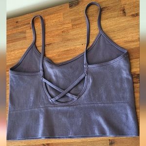 Athleta Aurora seamless crop tank